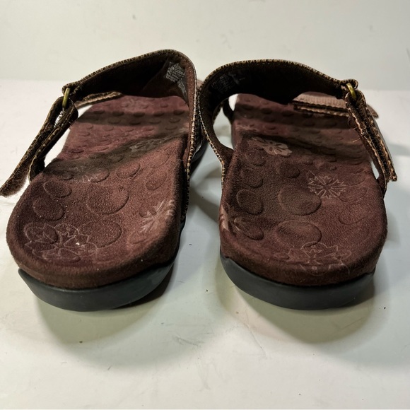 Orthaheel by Vionic Molly Orthotic Slide  Faux Snake Print - Picture 5 of 7